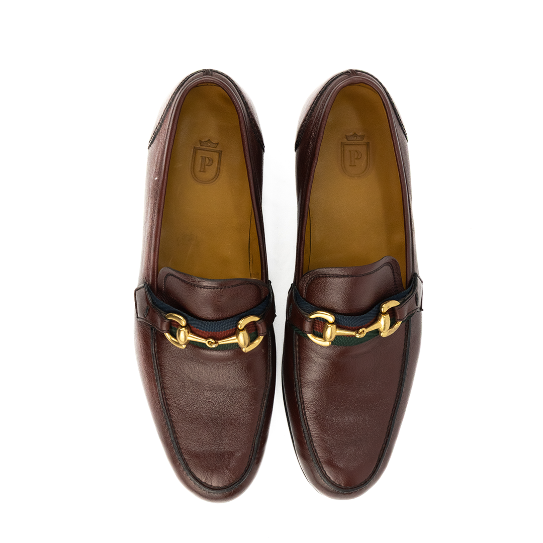 ÚLTIMO PAR TAMANHO 40 Mocassim estilo italiano Luca - cor vinho