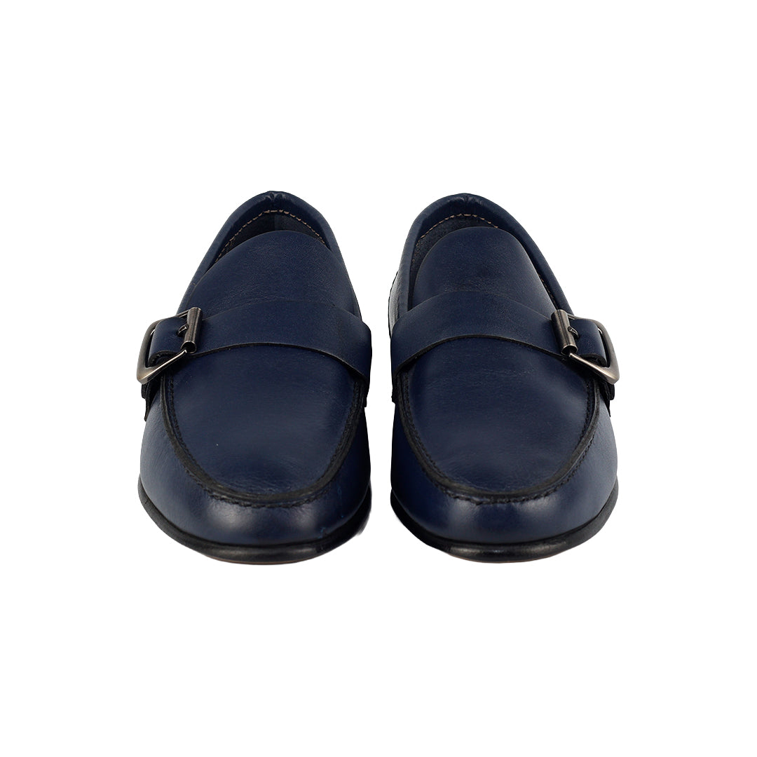 Moccasin Argentinian Juan - navy blue color