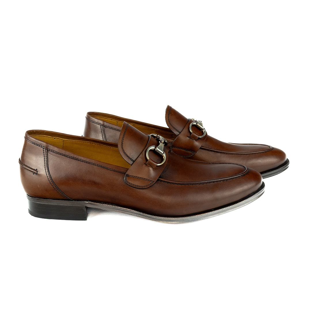 Loafer Horsebit - Stefano cor Artesanal Chocolate