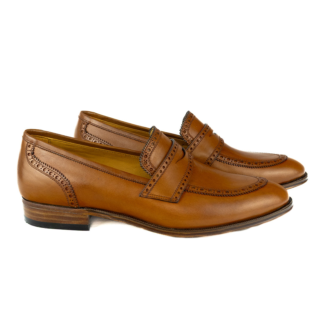 Loafer estilo Inglês Christopher - cor Artesanal Havana