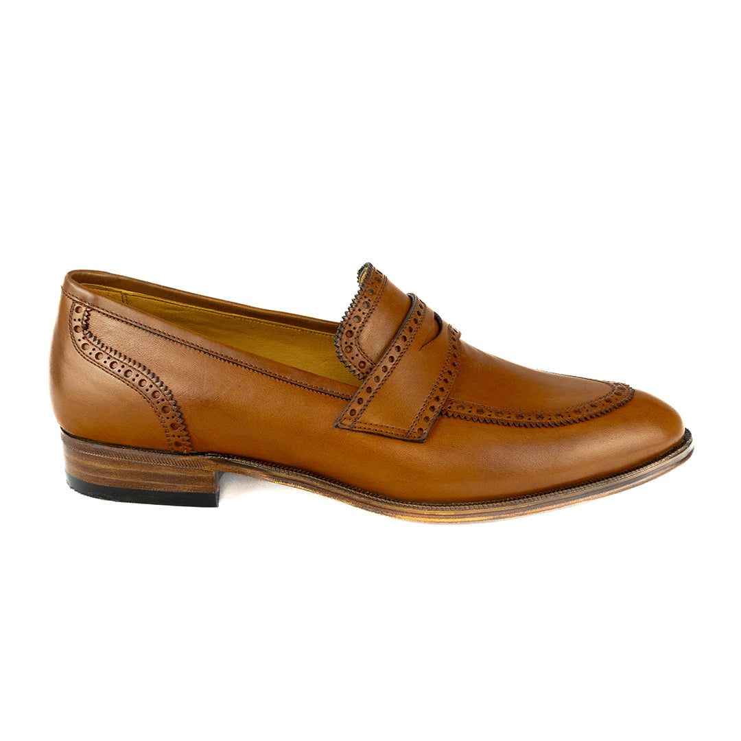 Loafer estilo Inglês Christopher - cor Artesanal Havana