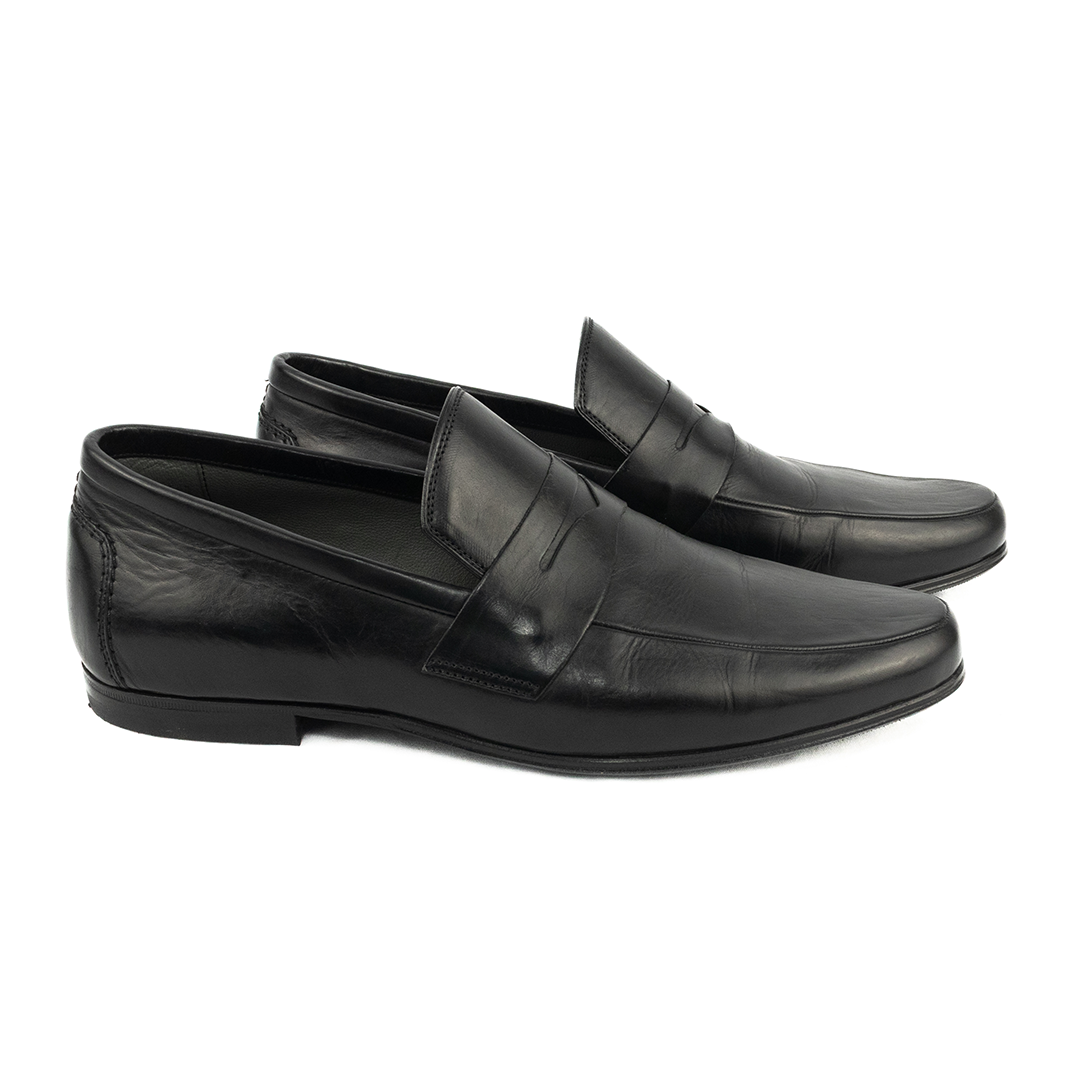 PEQUENO DEFEITO ÚLTIMO PAR TAMANHO 37 Loafer Amancio - cor preto
