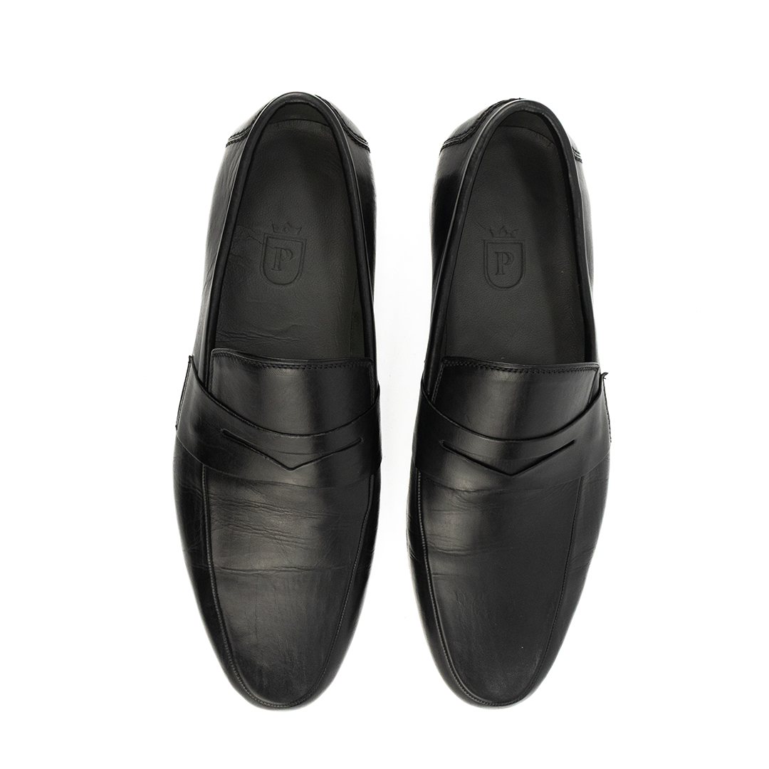 PEQUENO DEFEITO ÚLTIMO PAR TAMANHO 37 Loafer Amancio - cor preto