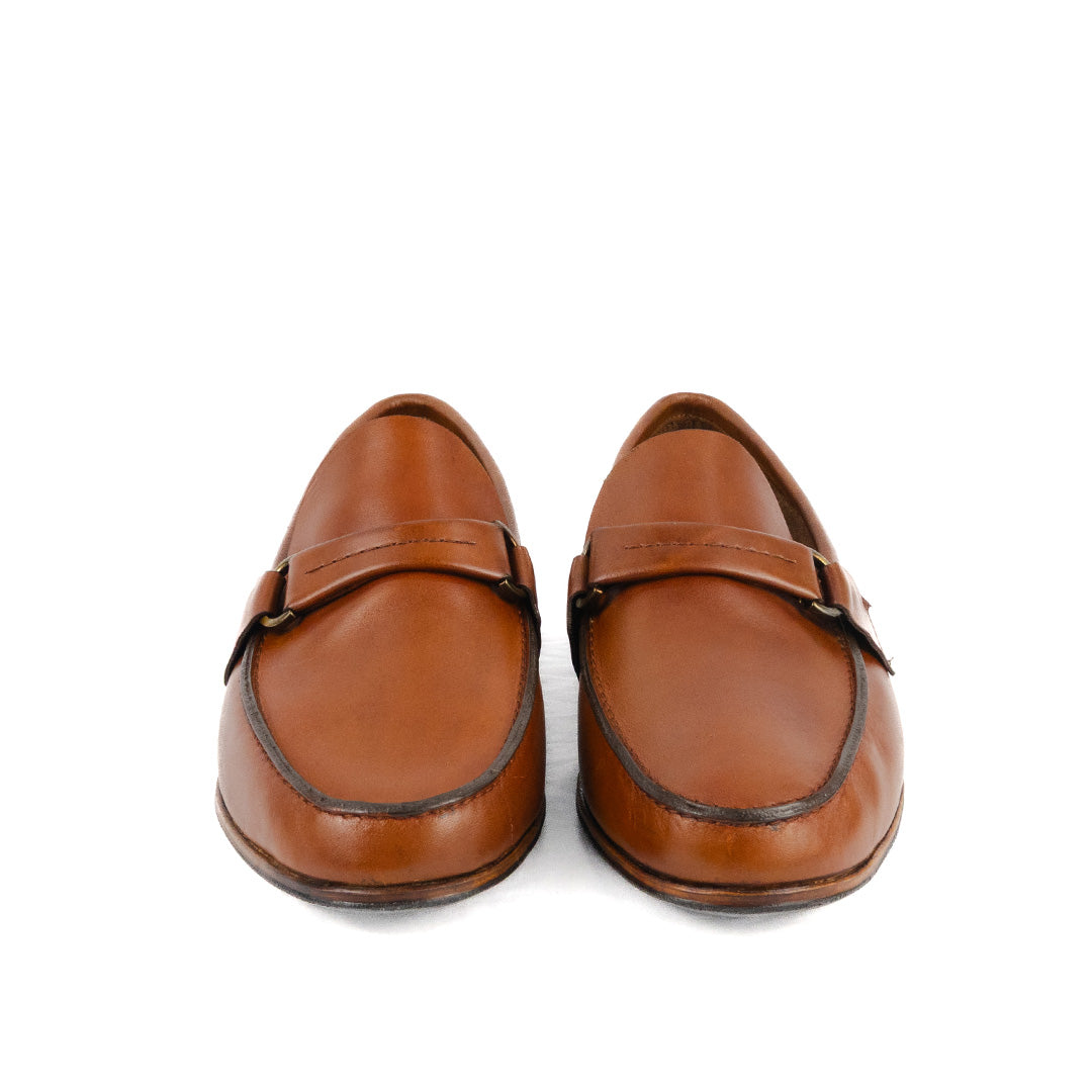 Mocassim Argentino Diego de extremo conforto cor havana