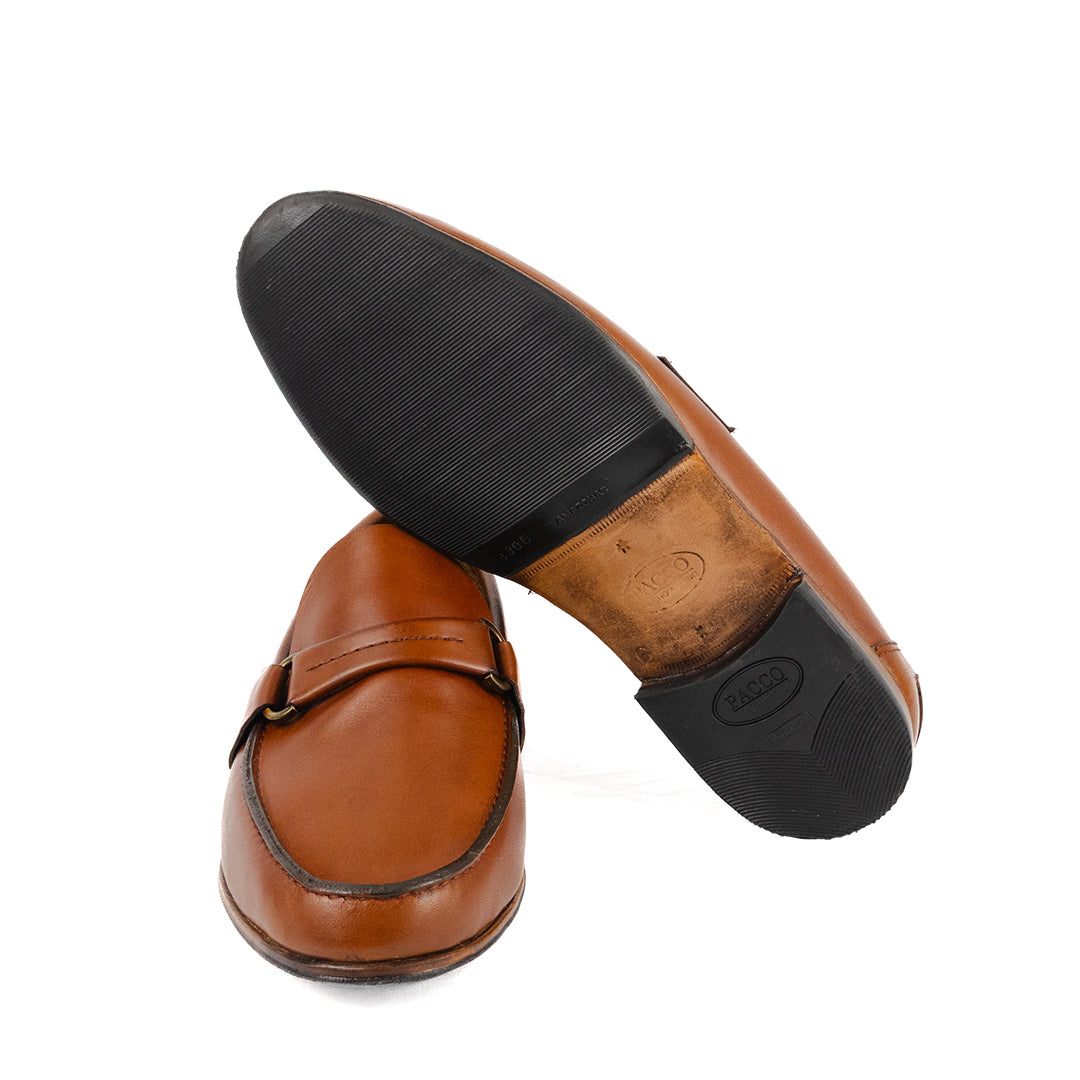 Mocassim Argentino Diego de extremo conforto cor havana