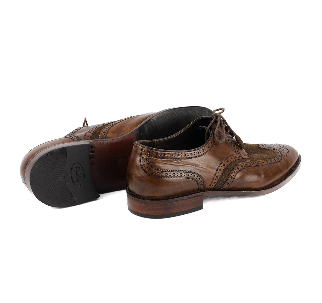 ÚLTIMO PAR TAMANHO 44 Derby Brogue Wellington