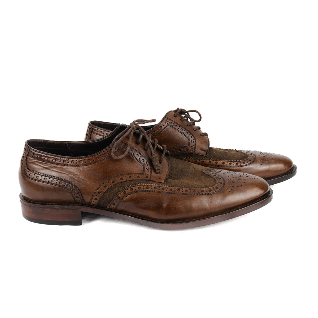 ÚLTIMO PAR TAMANHO 44 Derby Brogue Wellington