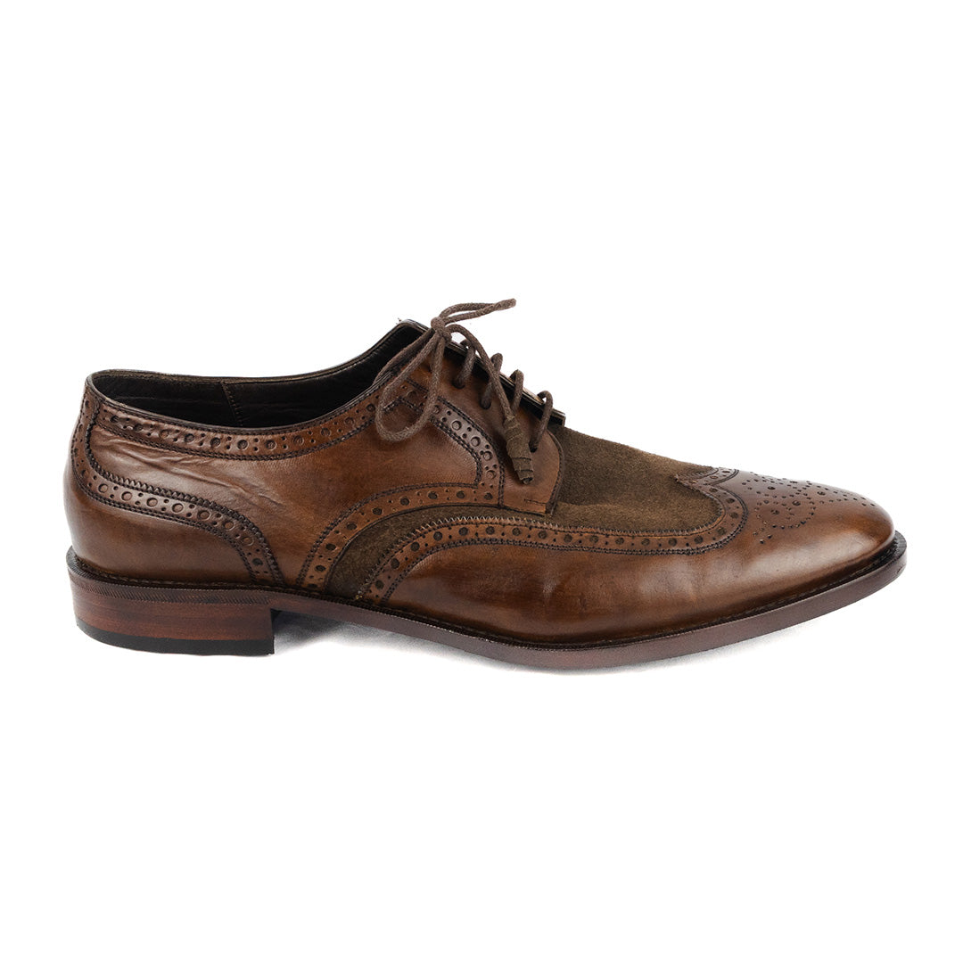ÚLTIMO PAR TAMANHO 44 Derby Brogue Wellington