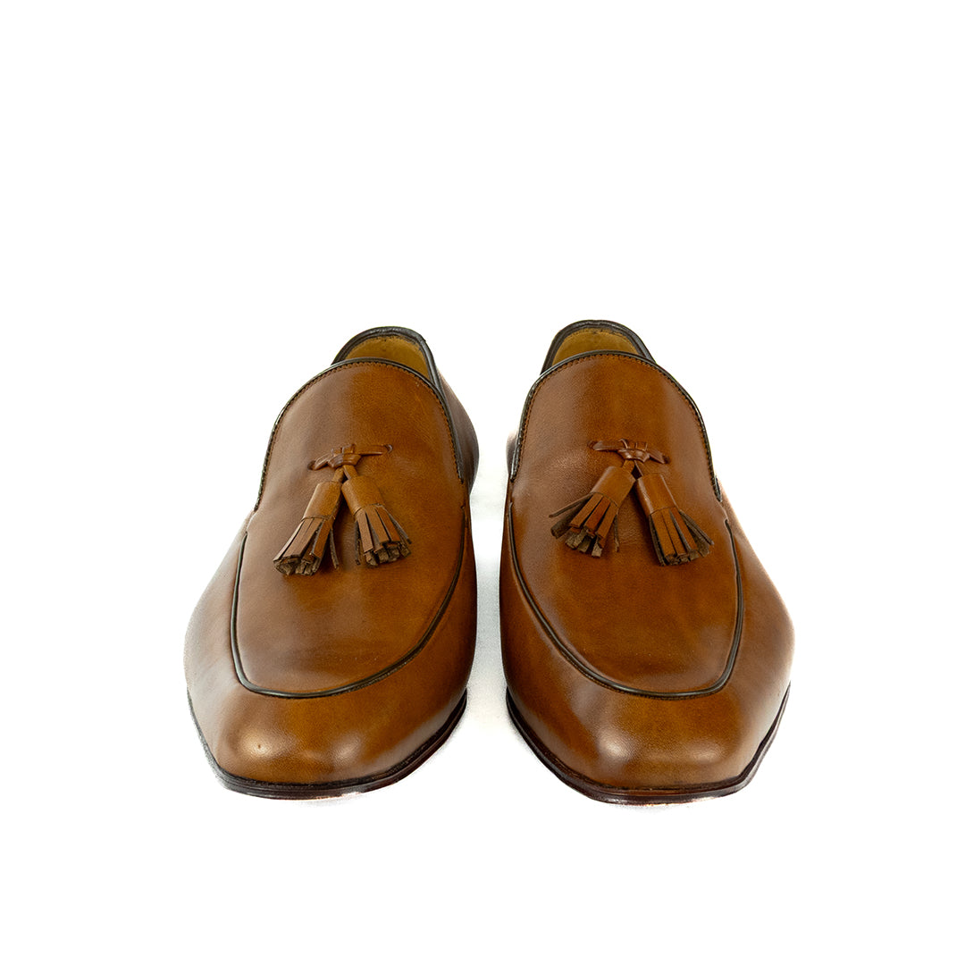 Tassel Loafer Lorenzo criação exclusiva Pacco - cor Artesanal Havana