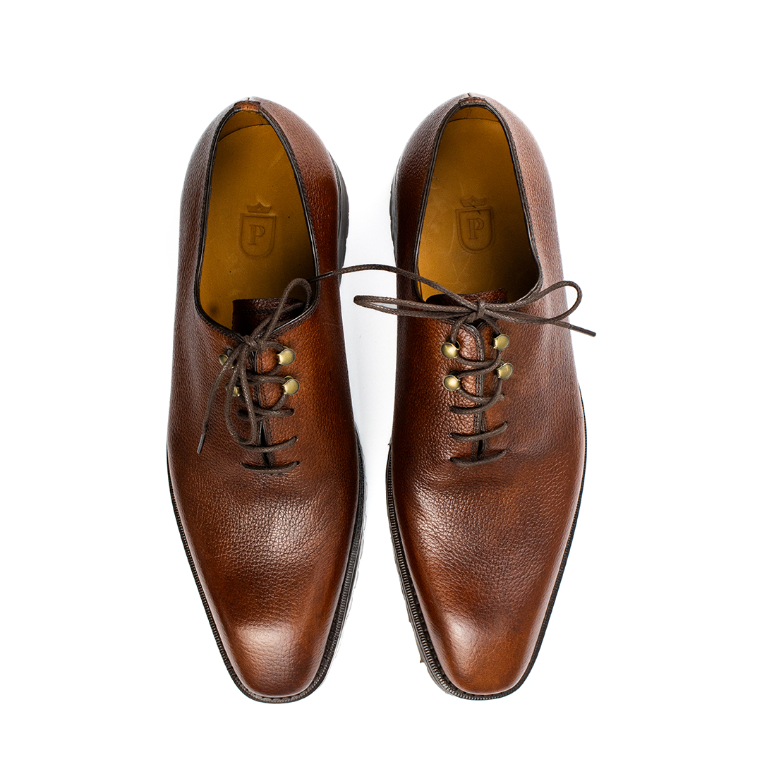 Oxford Wholecut Hector solado tratorado Vibram