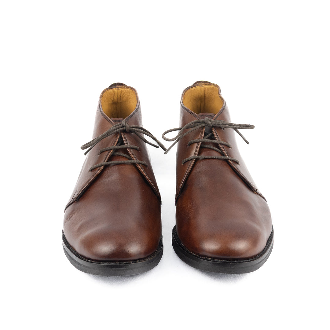 Bota Chukka Liverpool de extremo conforto cor chocolate