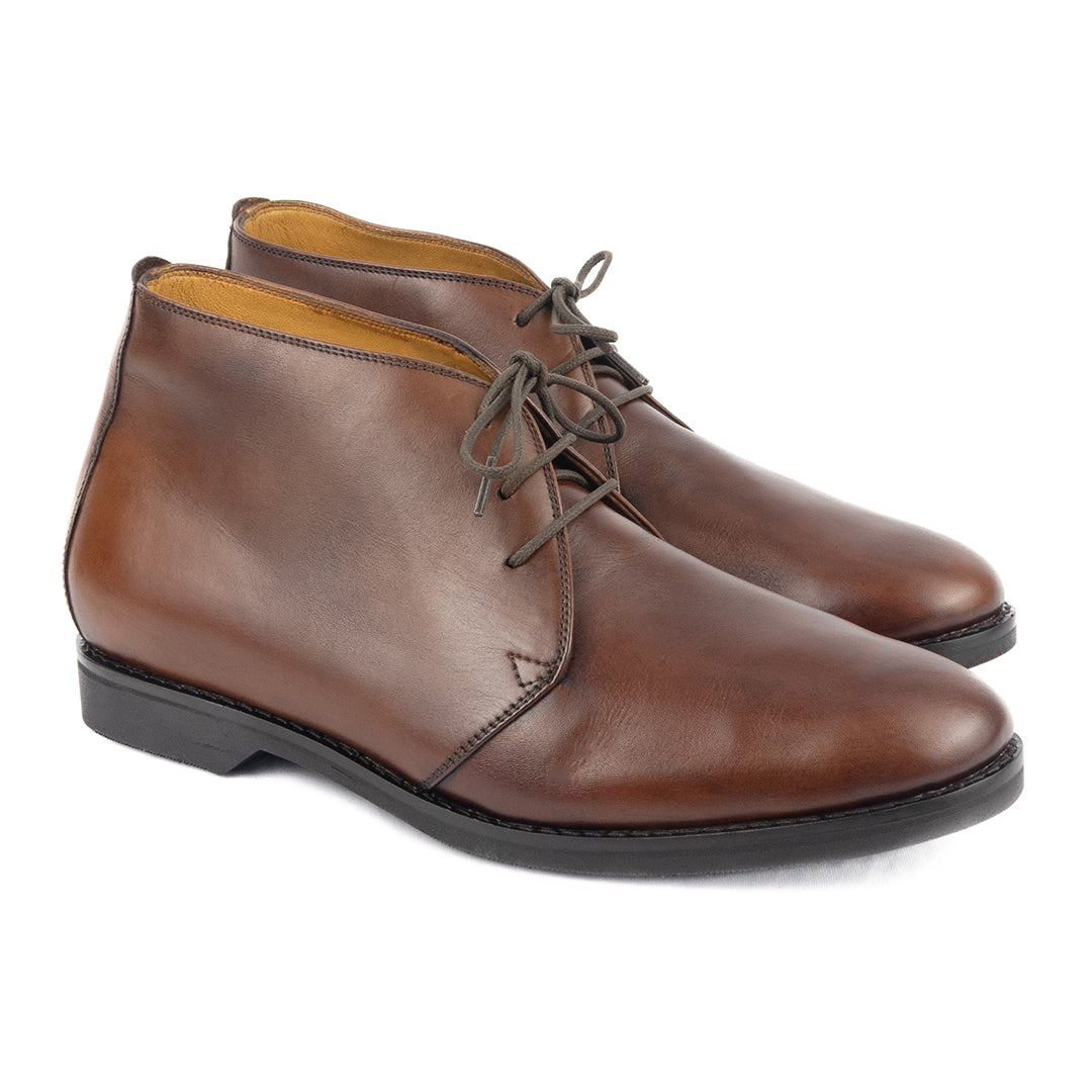 Bota Chukka Liverpool de extremo conforto cor chocolate