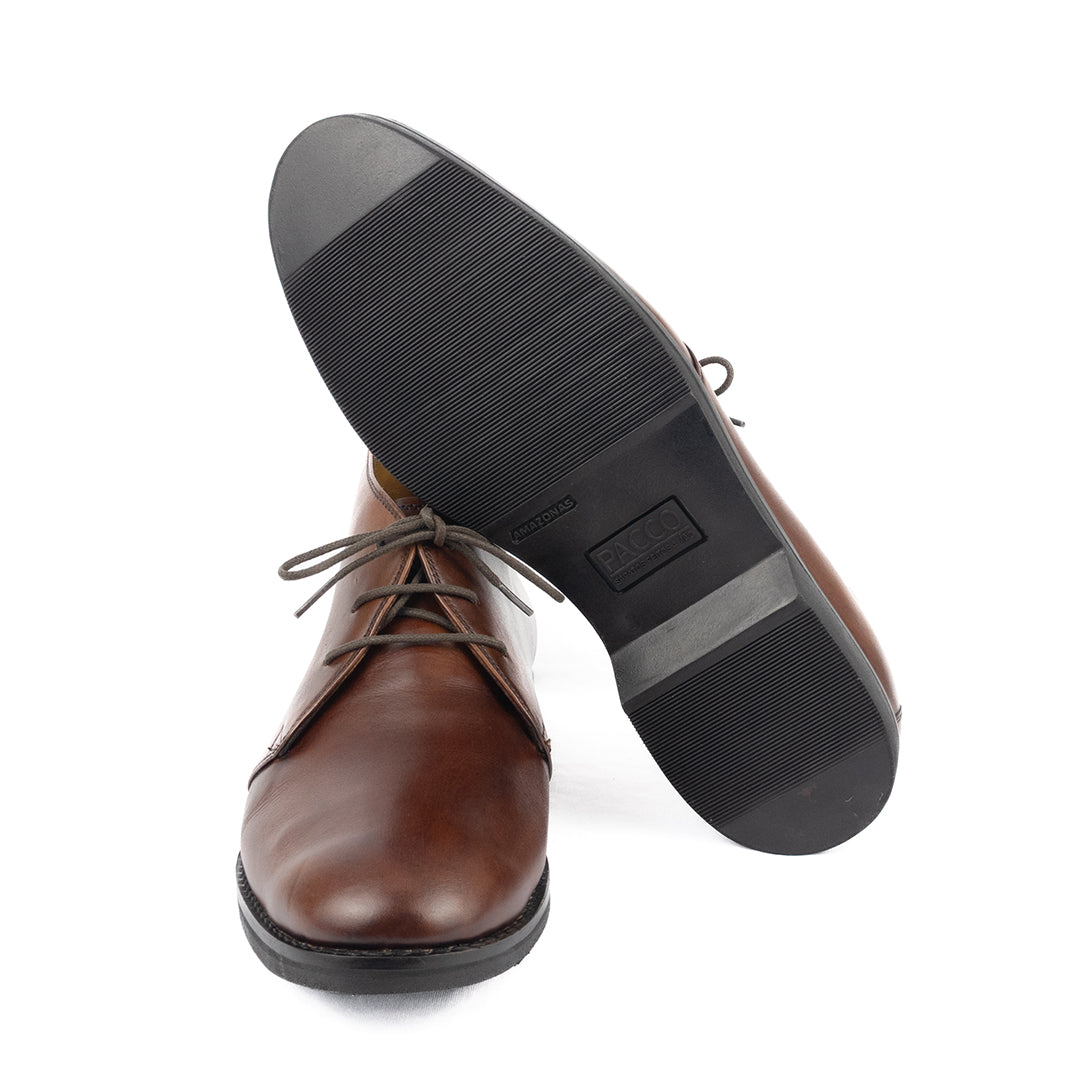 Bota Chukka Liverpool de extremo conforto cor chocolate