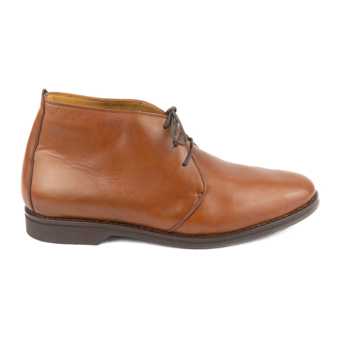 Bota Chukka Liverpool de extremo conforto cor havana
