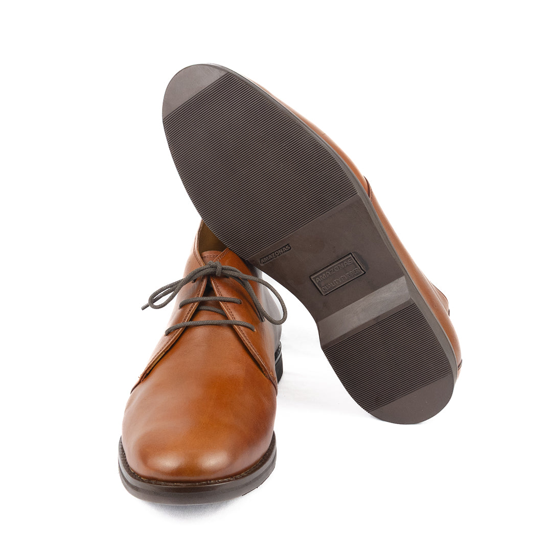 Bota Chukka Liverpool de extremo conforto cor havana
