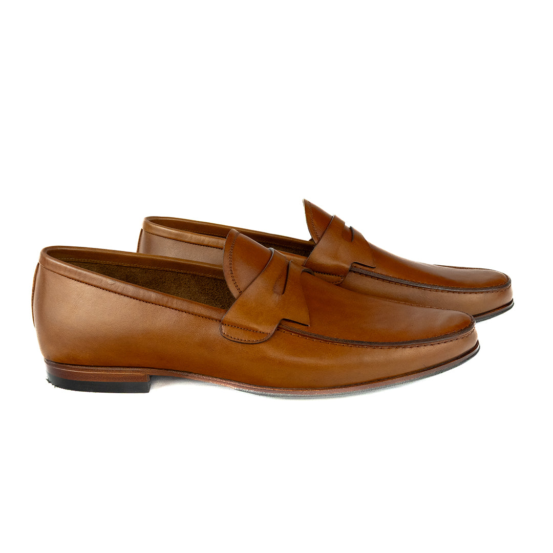 Mocassim Hiper Flexível Milão - cor Artesanal Havana