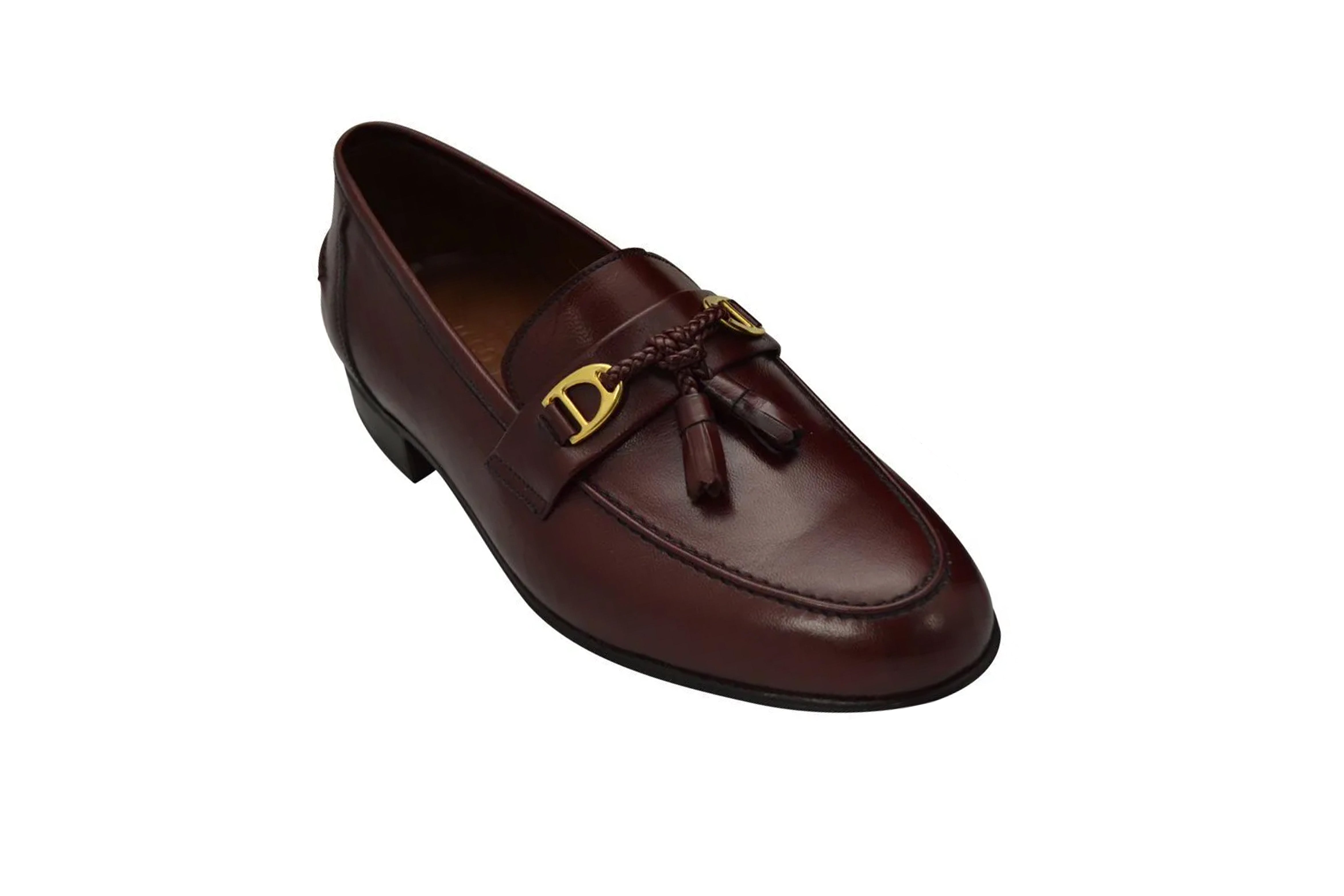 Mocassim estilo Italiano Bianchi cor vinho