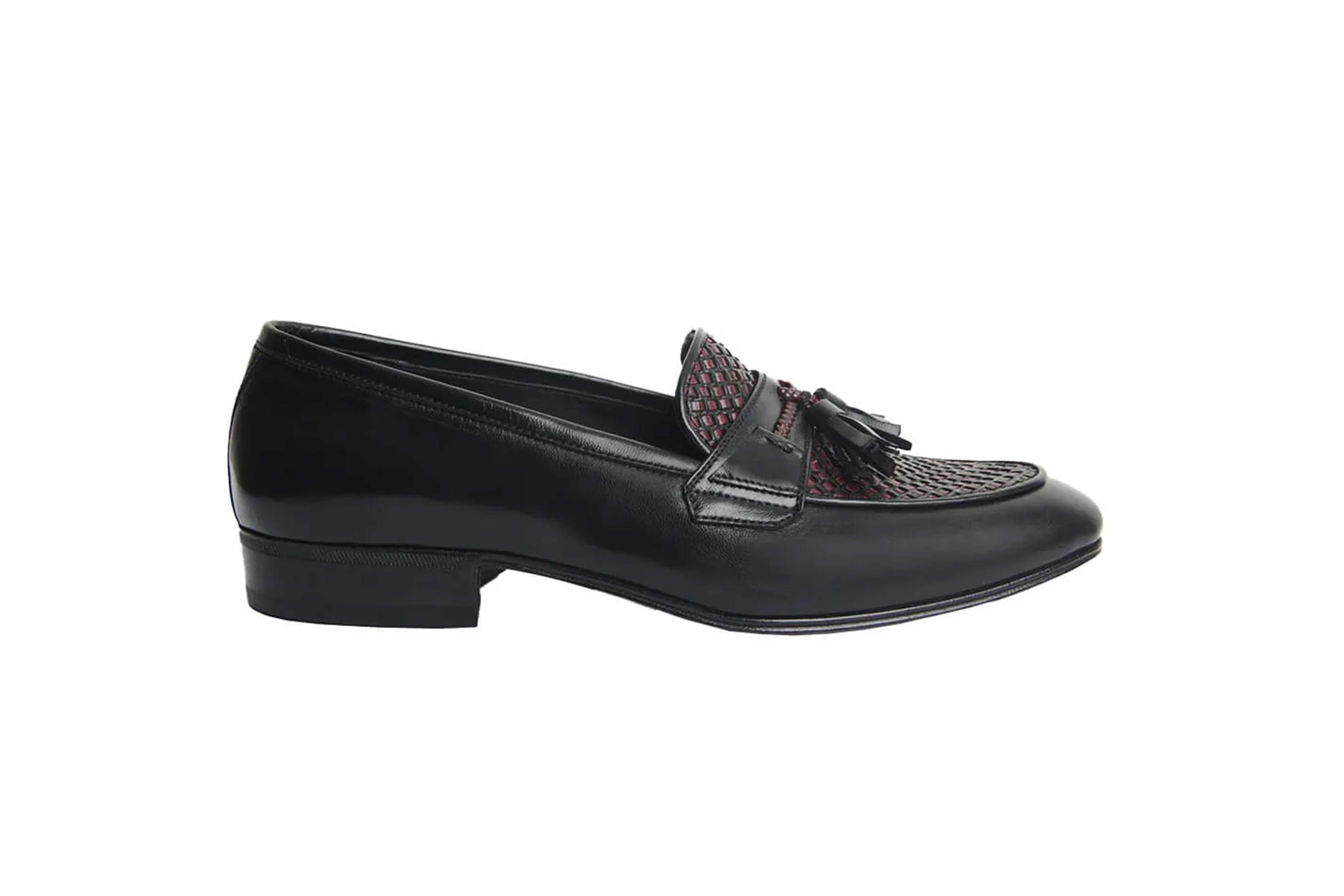 Tassel Loafer estilo Italiano - Giulio com detalhe em Tressê 2 cores
