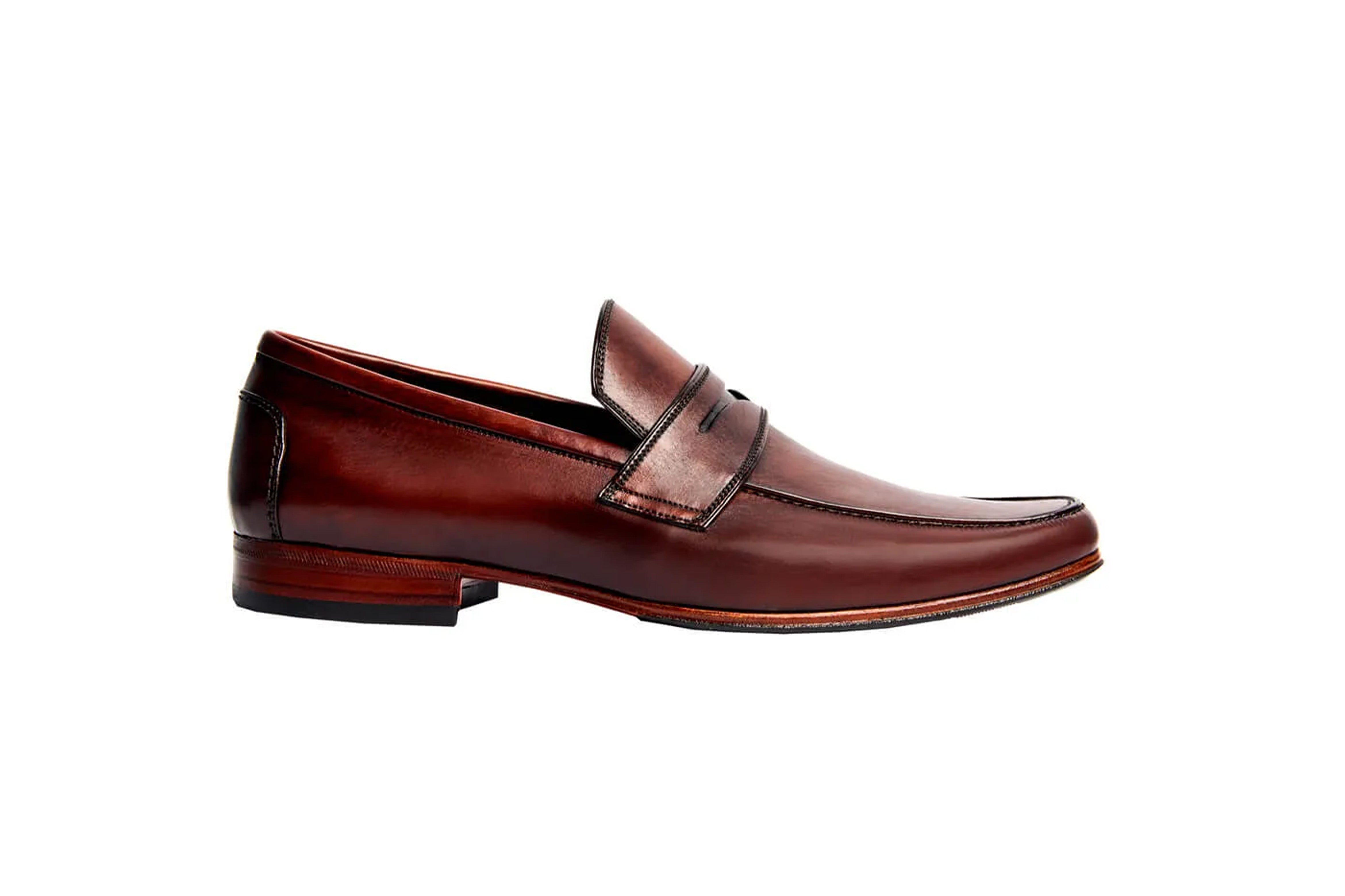 Loafer Social Amancio cor artesanal Mogno