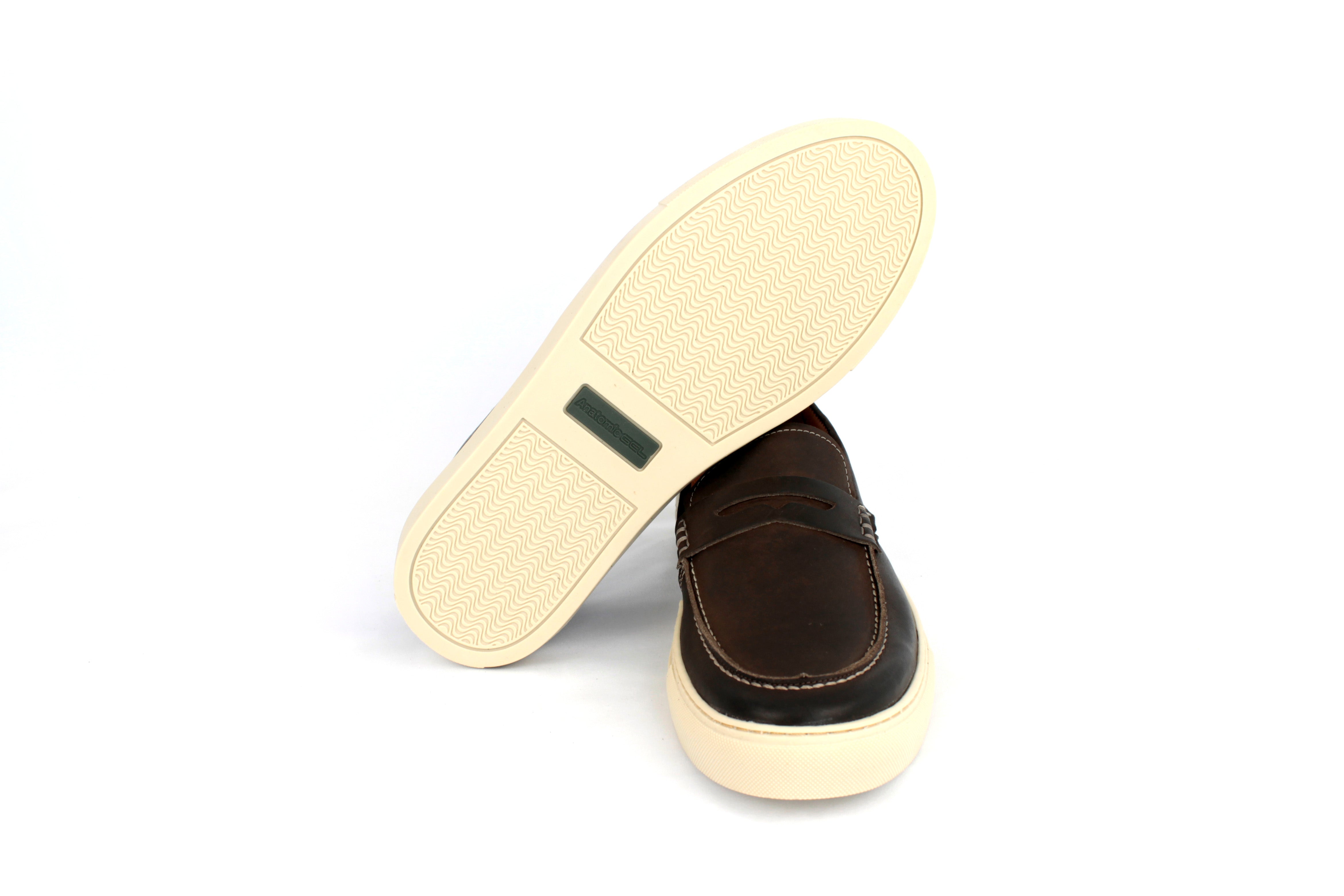 Slip-On Mobi - Cor Marrom Café