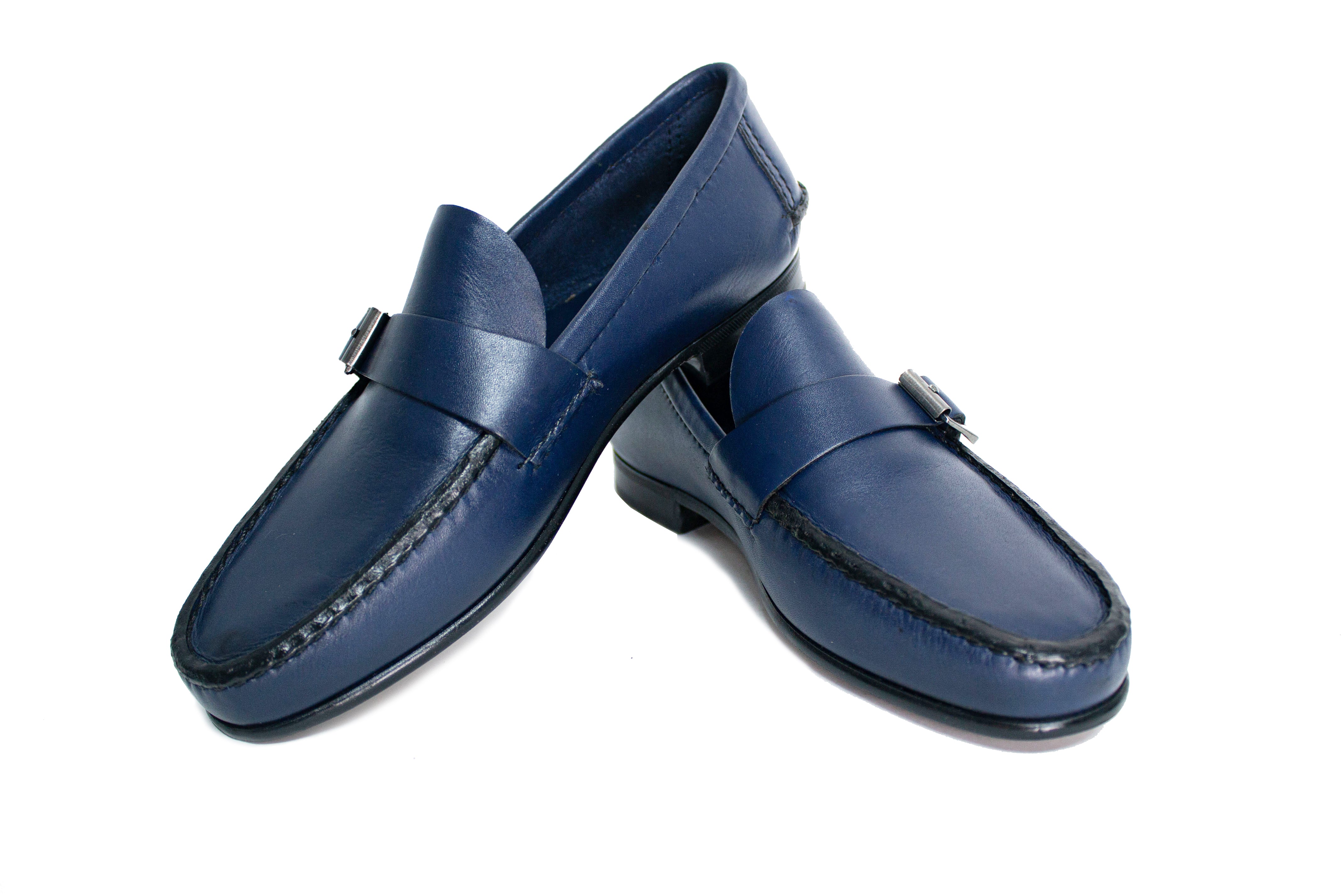 Mocassim Argentino Juan - cor Azul Marinho