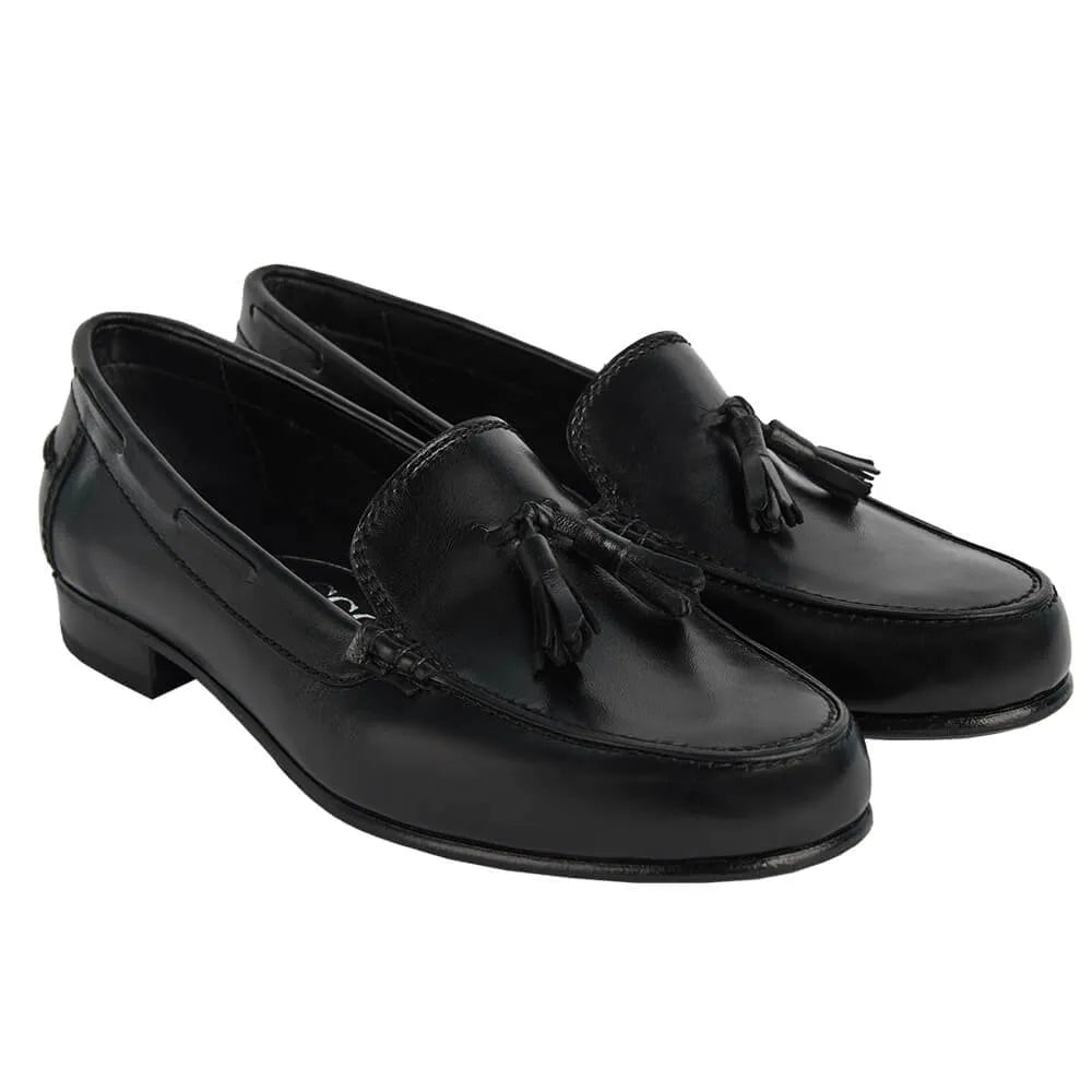 Italian Moccasin - Marcia in Black