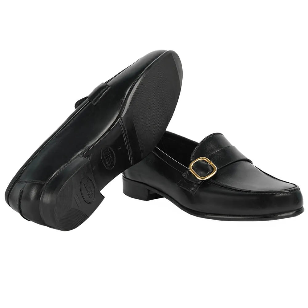 Italian Moccasin - Marcia in Black