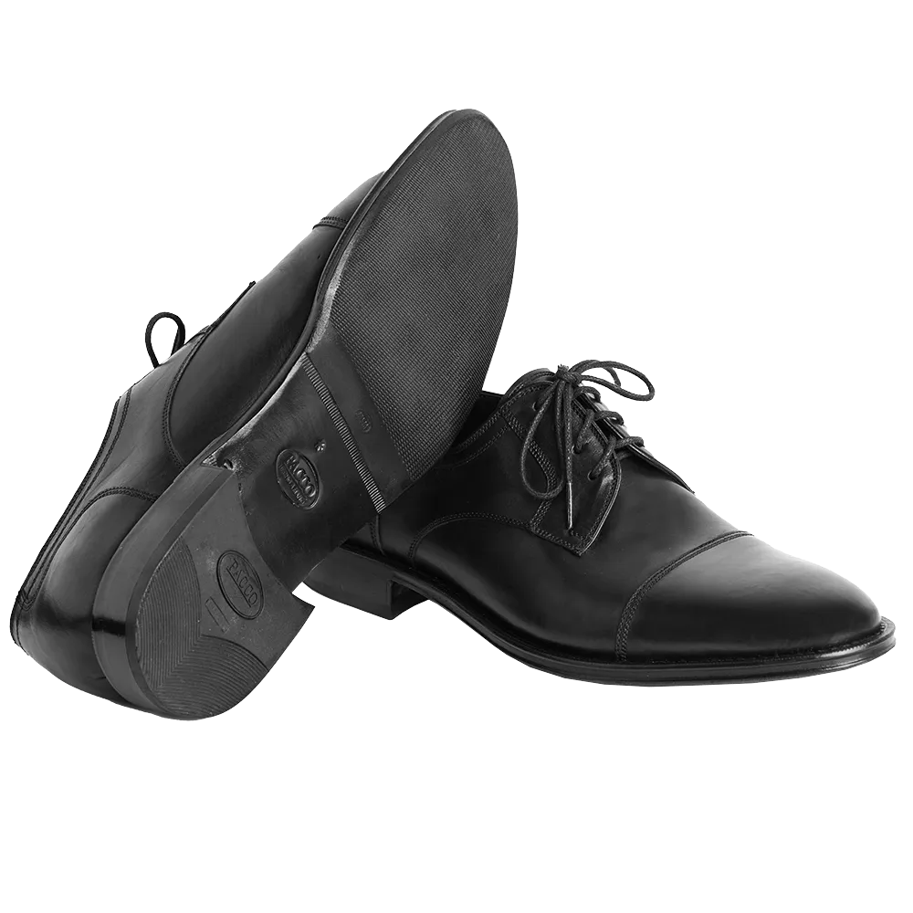 Derby Cap Toe Davi cor preto