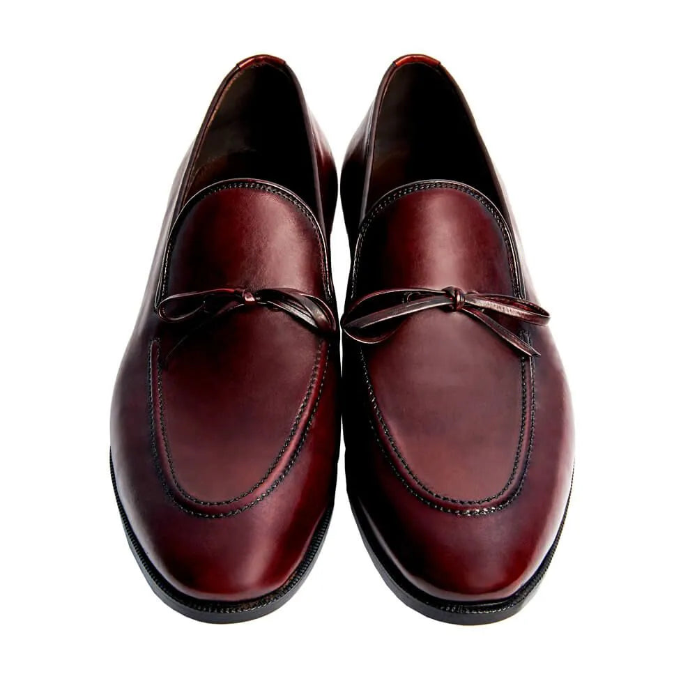 Tassel Loafer criação do Pacco  - Smith cor artesanal Vinho