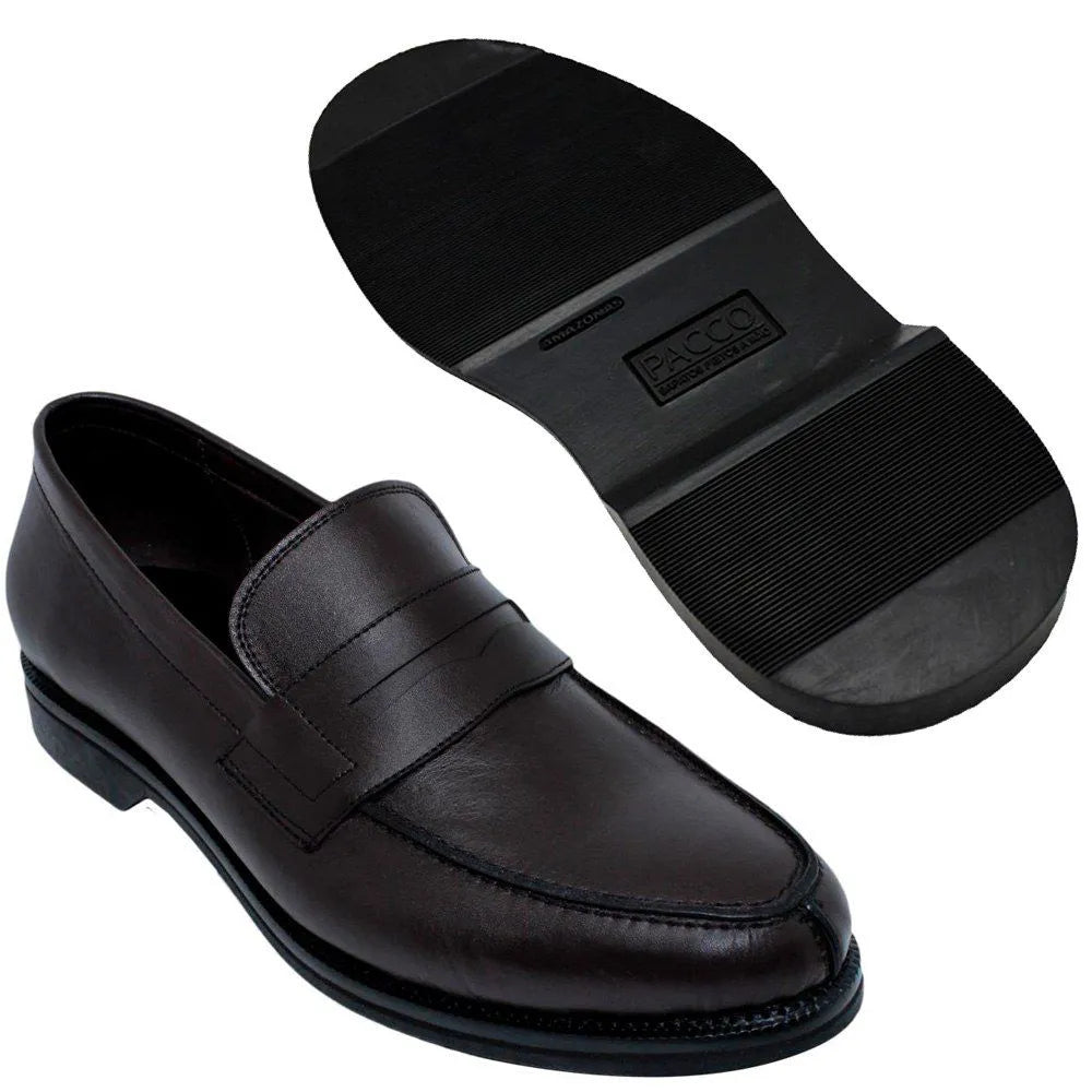 Mocasín Social- León color marrón café