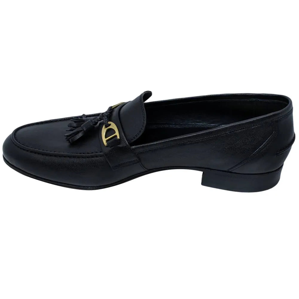 Mocassim estilo Italiano - Bianchi cor Preto