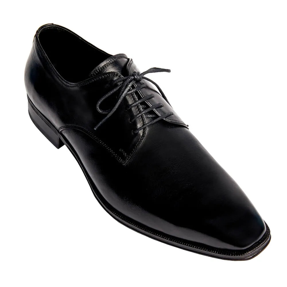 Derby Plain Toe Social Pietro cor preto