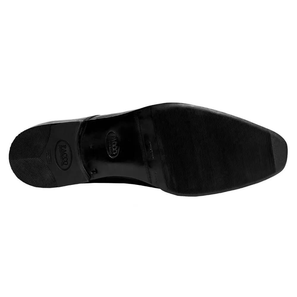 Derby Plain Toe Social Pietro cor preto