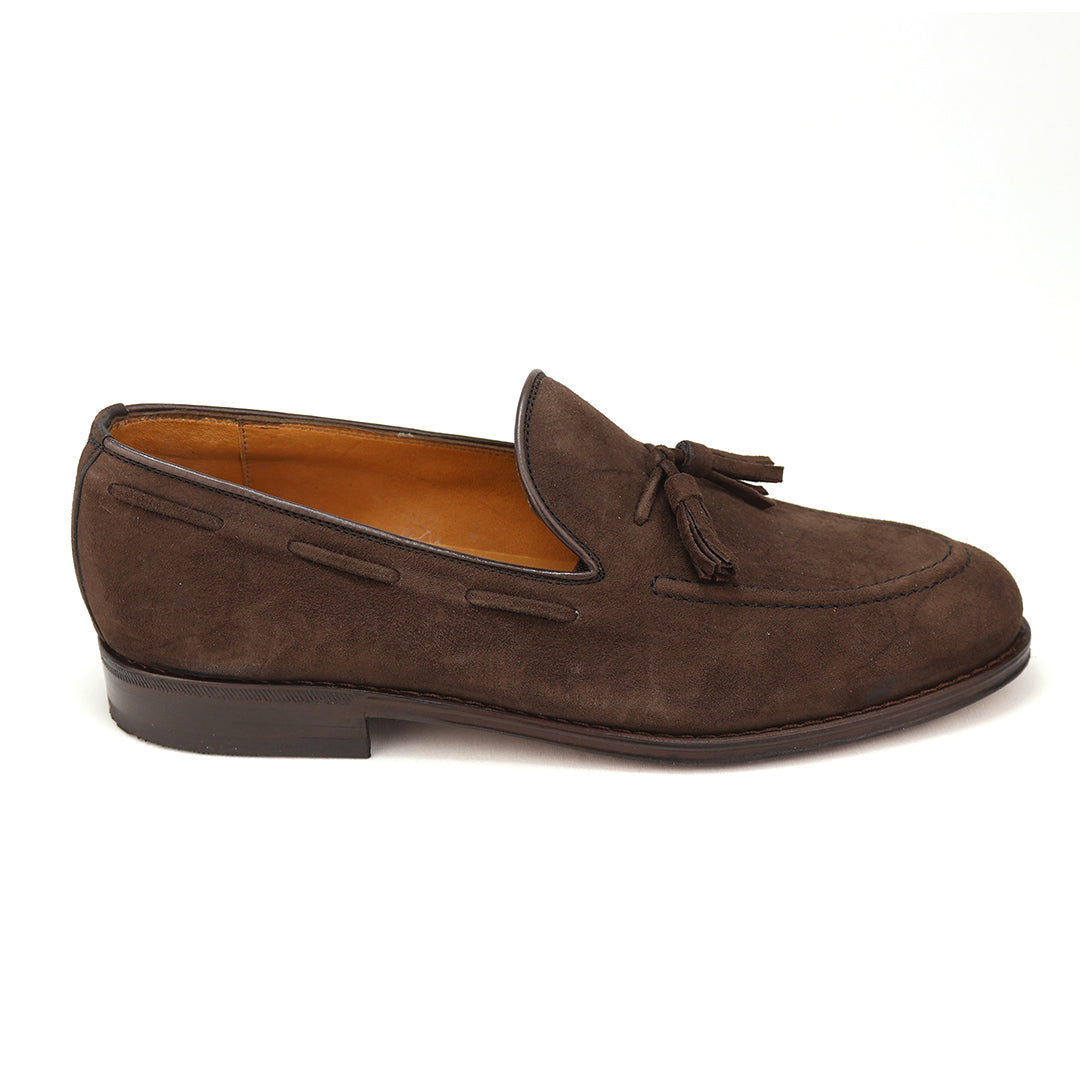 Tassel Loafer - Handmade Hazelnut color