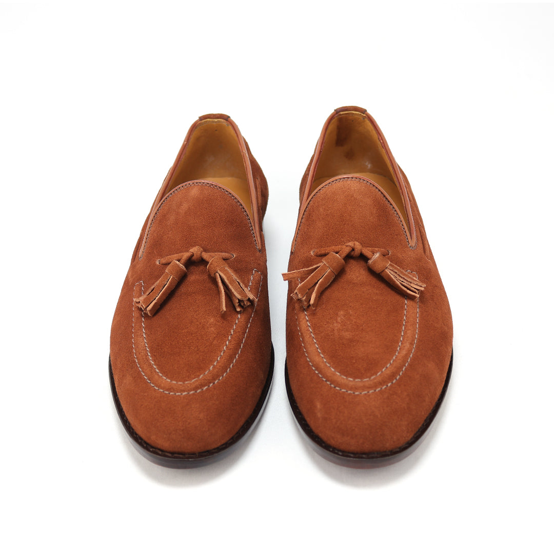 Tassel Loafer Windsor em camurça cor exclusiva do Pacco