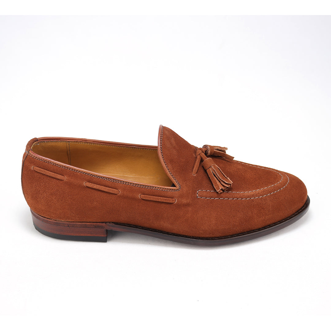 Tassel Loafer Windsor em camurça cor exclusiva do Pacco