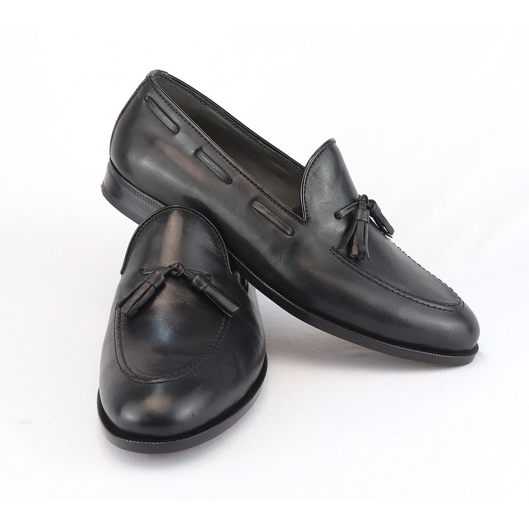 Clássico Tassel Loafer Windsor cor preto