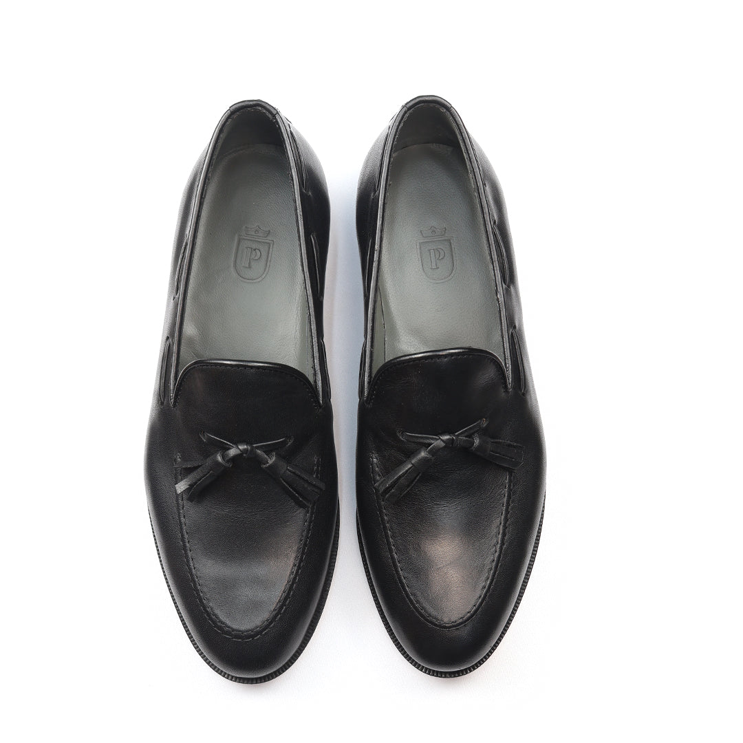 Clássico Tassel Loafer Windsor cor preto