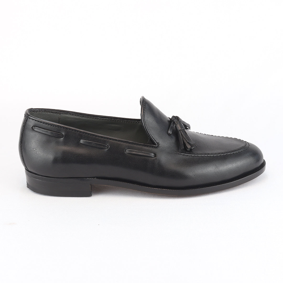 Clássico Tassel Loafer Windsor cor preto