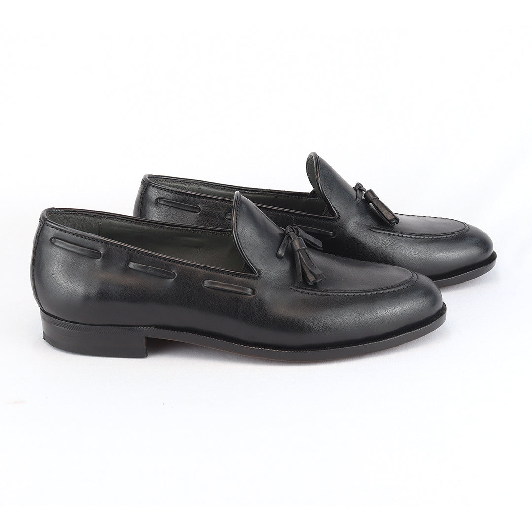 Clássico Tassel Loafer Windsor cor preto