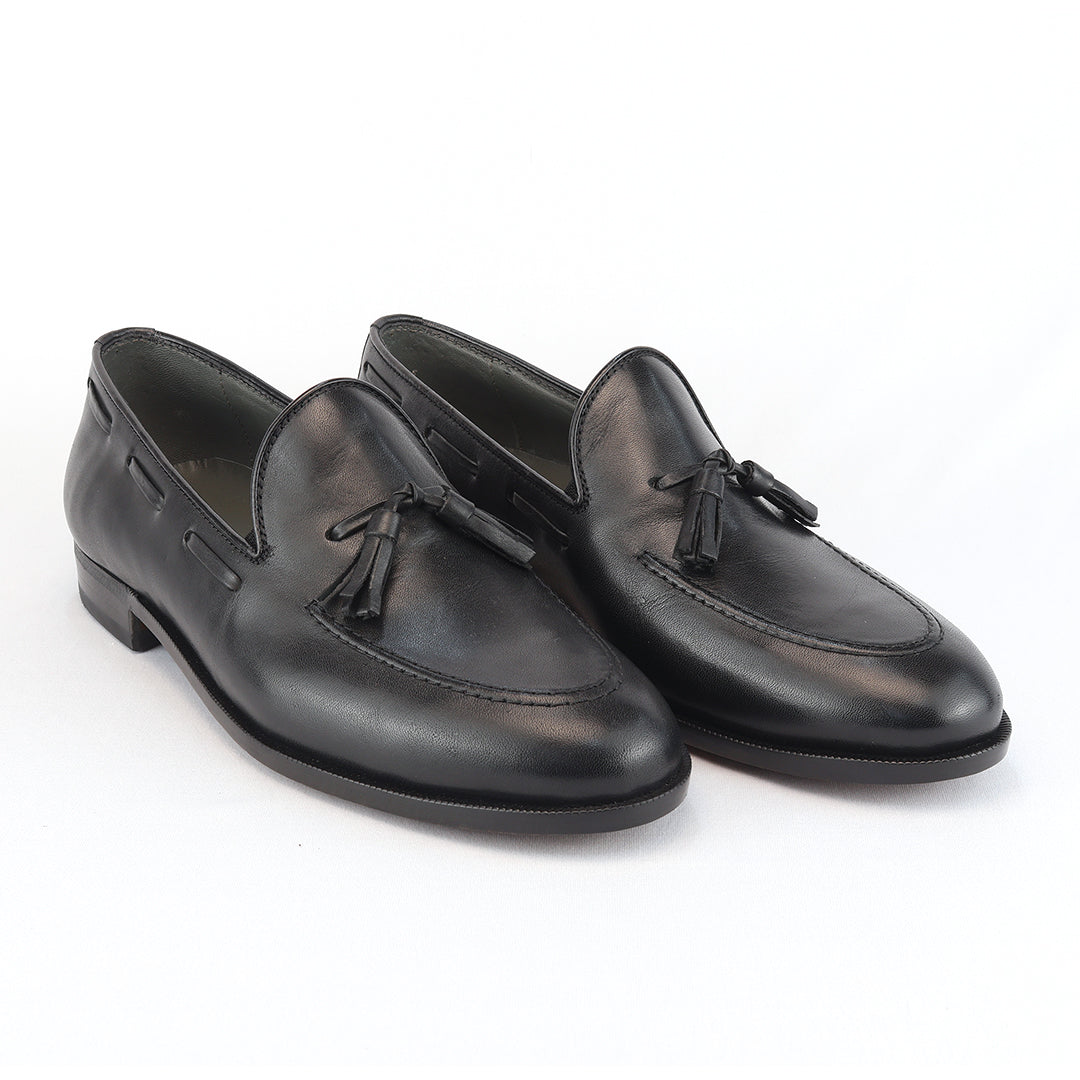 Clássico Tassel Loafer Windsor cor preto