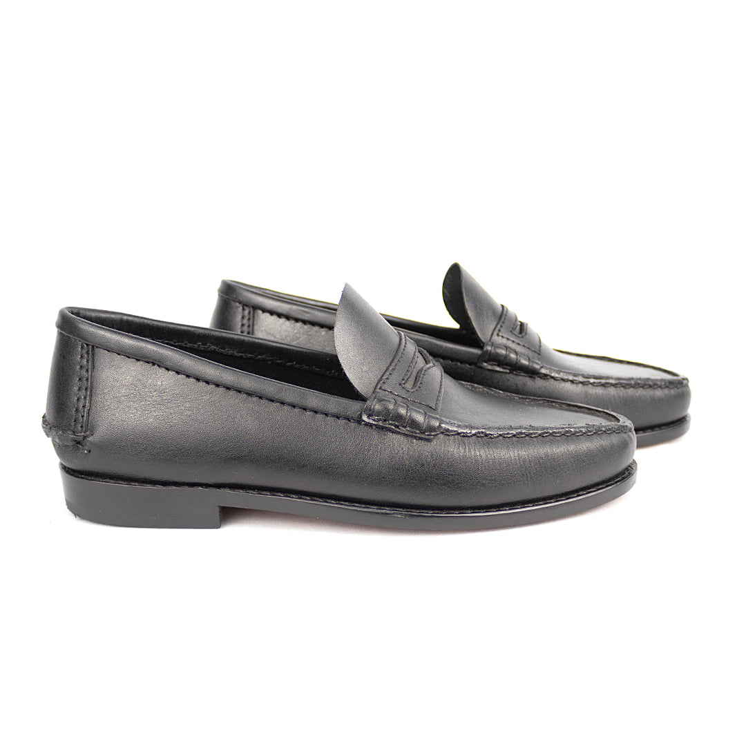 Moccasin College Argentinian style - color Black