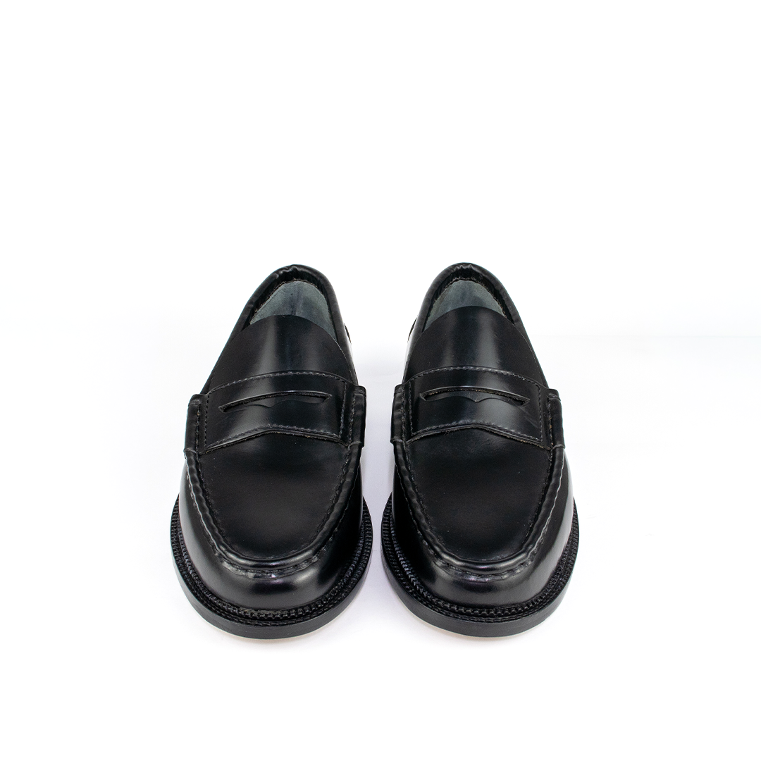 Mocassim College Americano Bill cor preto