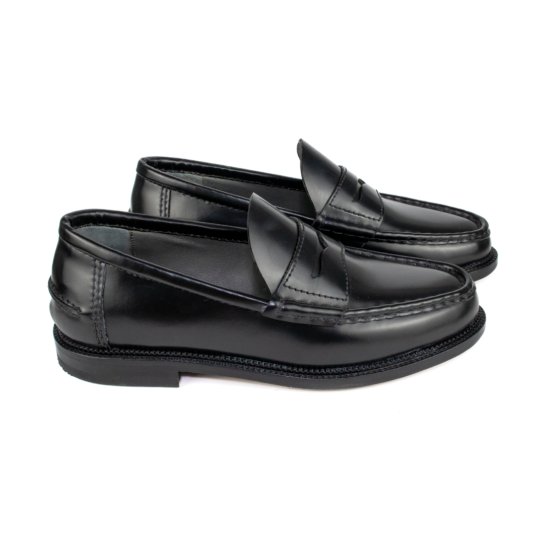 Mocassim College Americano Bill cor preto