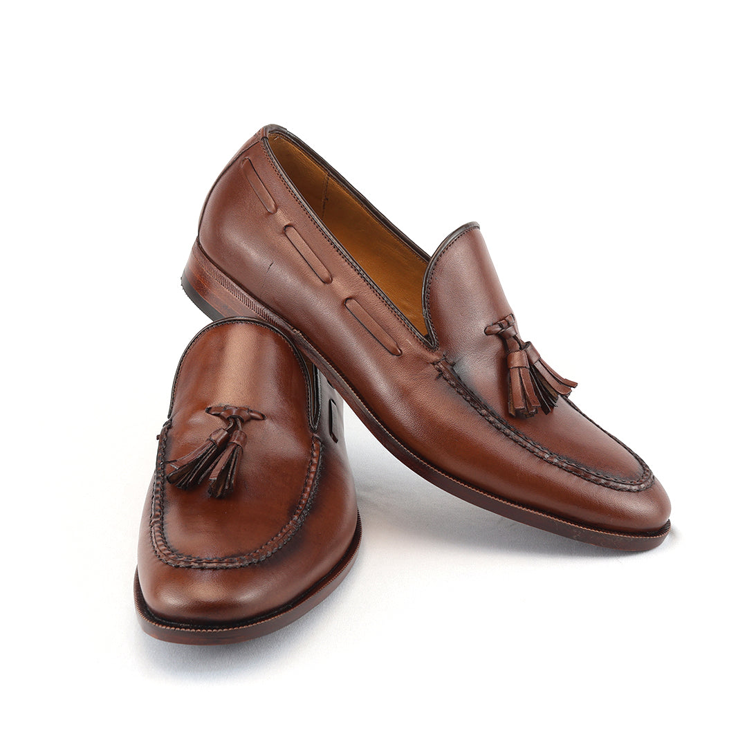 Tassel Loafer Clássico Winston cor Mahogany