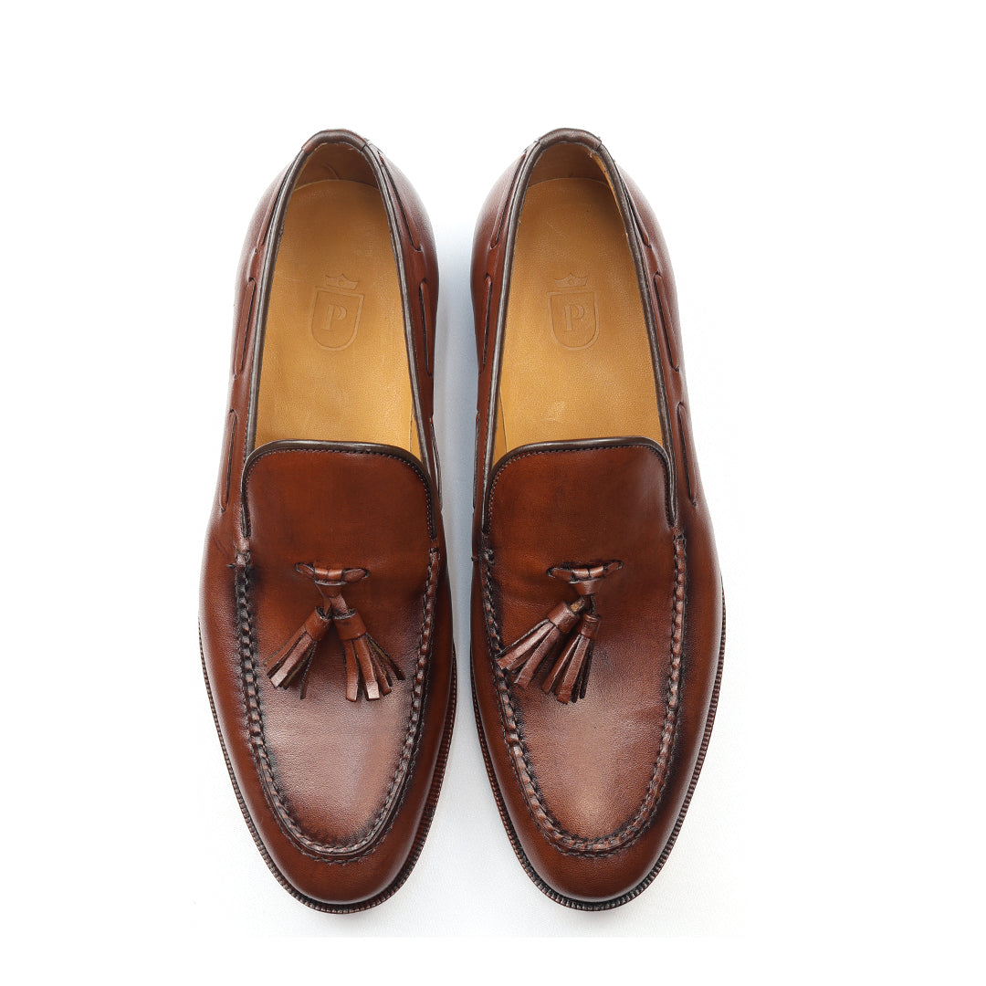 Tassel Loafer Clássico Winston cor Mahogany