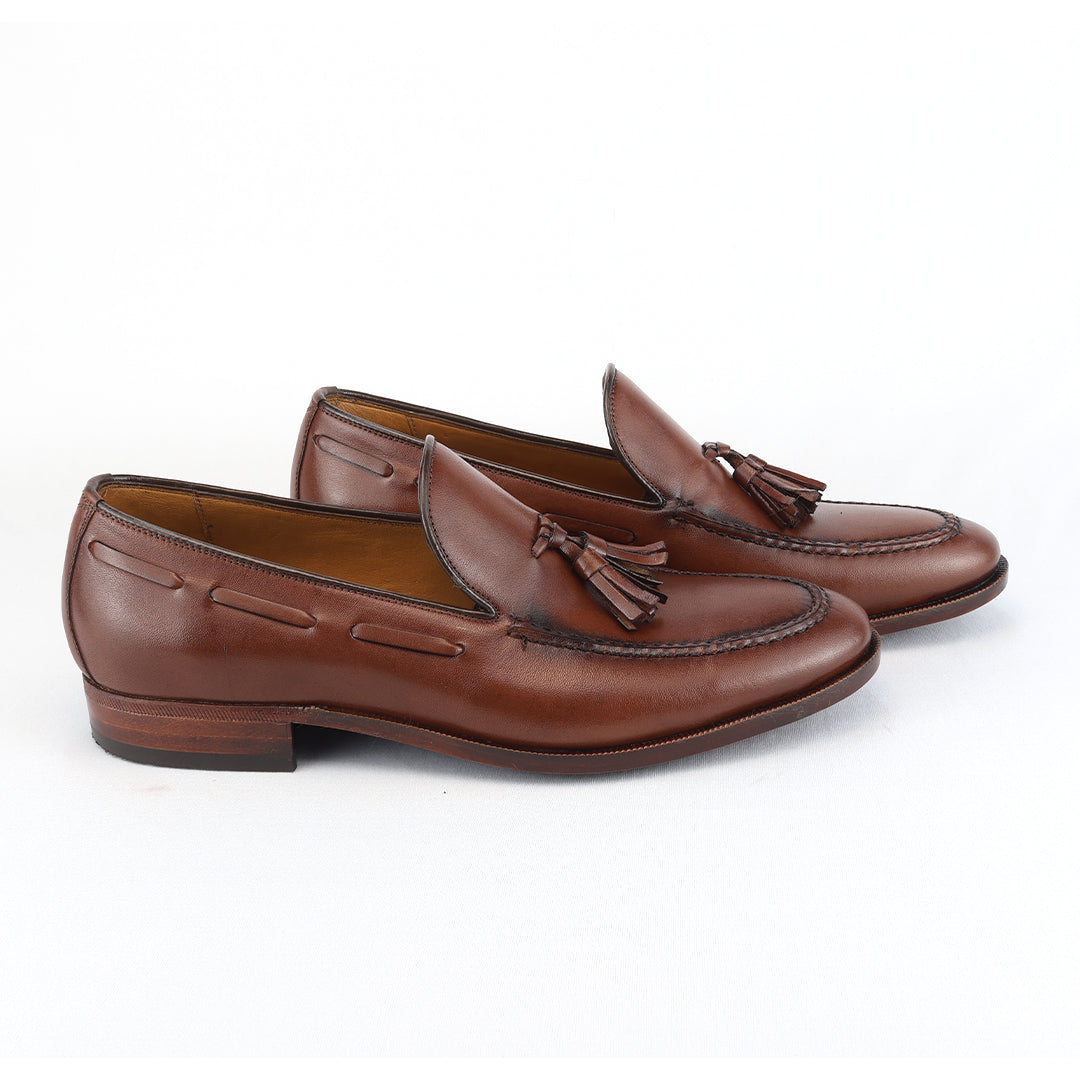 Tassel Loafer Clássico Winston cor Mahogany