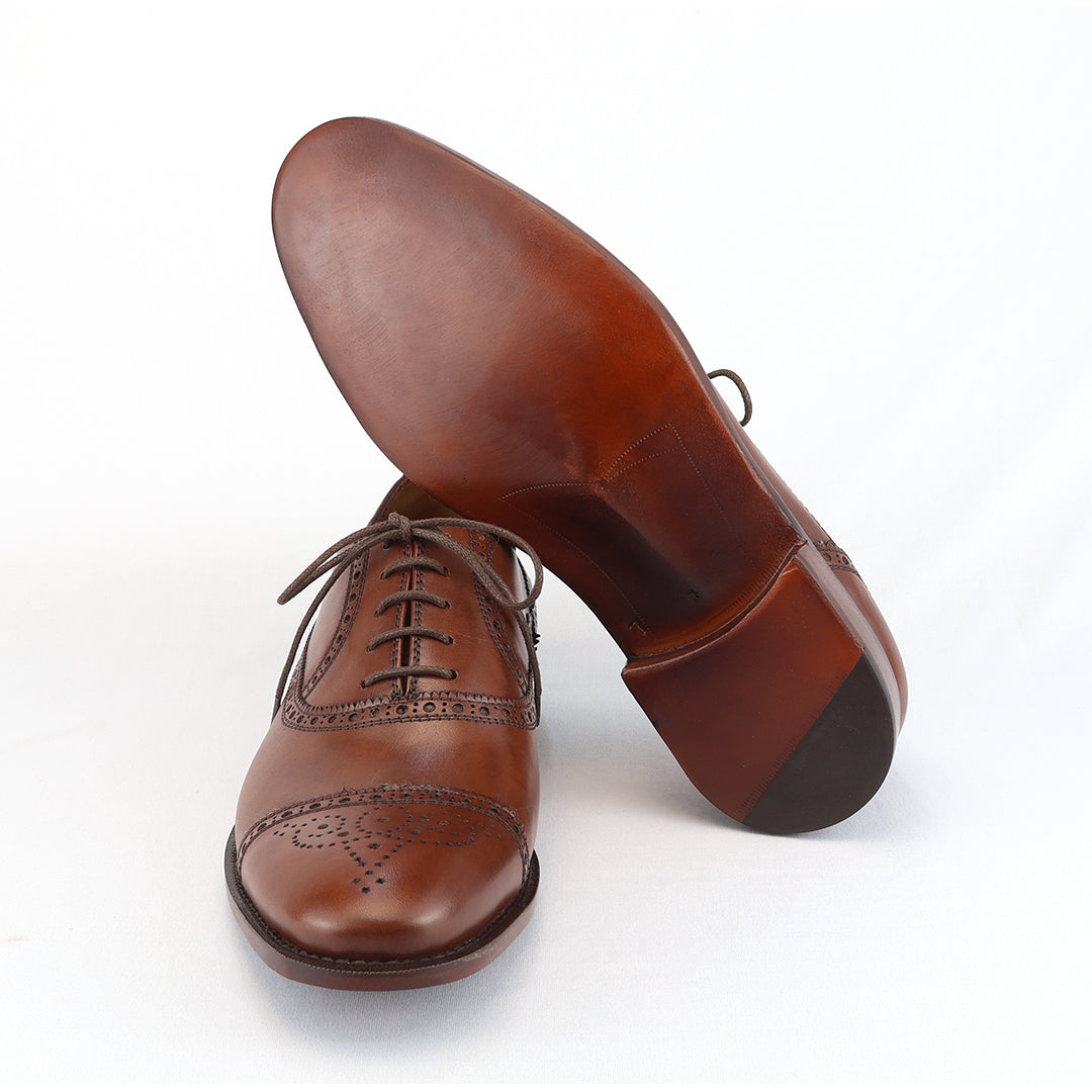 Oxford Half Brogue - William Craft Color Mahogany