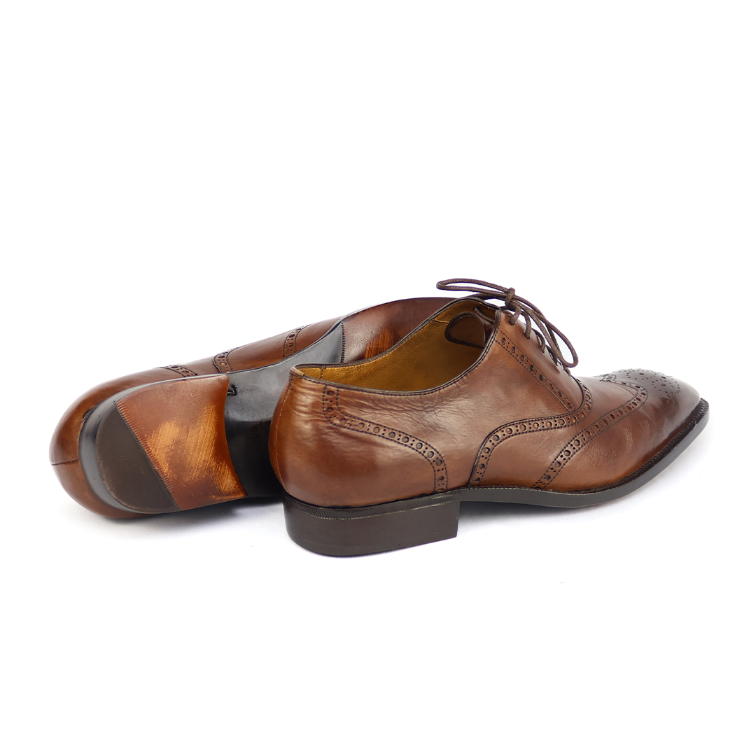 Oxford Full Brogue Charles com espelhamento no bico