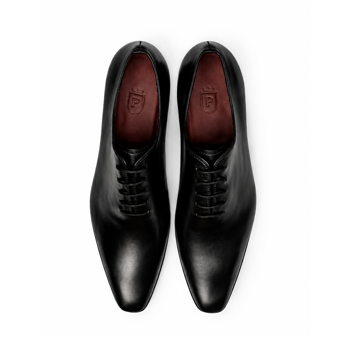 ÚLTIMO PAR TAMANHO 40 – Oxford Wholecut Bico Fino em Cromo Alemão cor Preto